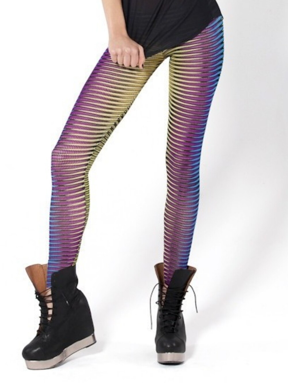 Blackmilk Hacky Sack Leggings - Super Rare Museum